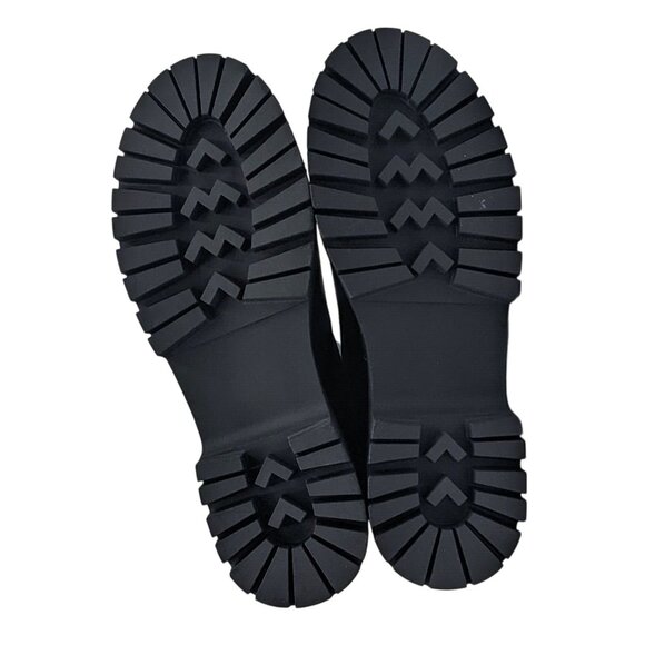 Steve Madden Womens 7 Crusader Genuine Leather Inside Zip Lug Boot - Picture 15 of 16